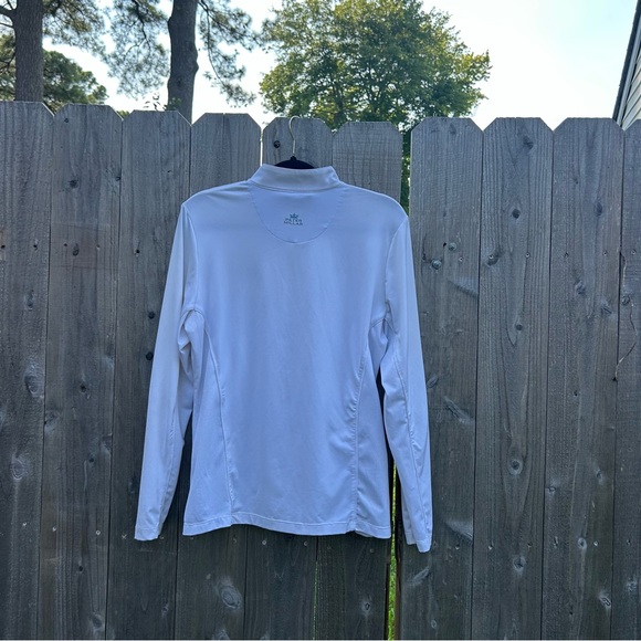Peter millar pine needles Quarter-Zip golf jacket size XL in woman’s fall cozy - Picture 10 of 15